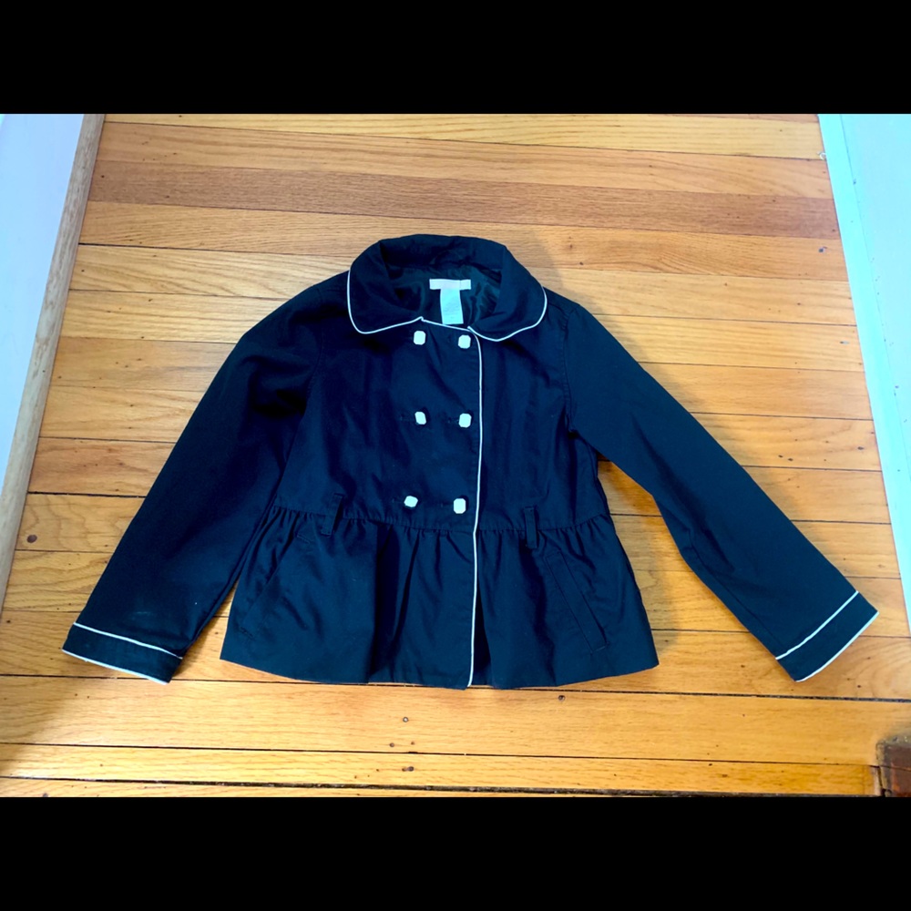 Janie and Jacket EUC black jacket 5/6